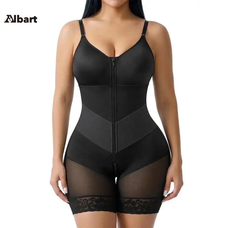 V-Shaped Shapewear Moldeadoras Faja for Women Tummy Control with Zipper Closure V-Shaped Shapewear Moldeadoras Faja for Women Tummy Control with Zipper Closure