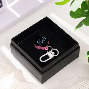 Mini Digital Clock Pendant with Gift Box, LED Display, Portable Pocket Clock, Perfect Gift for Christmas, Easter, Birthday, Graduation