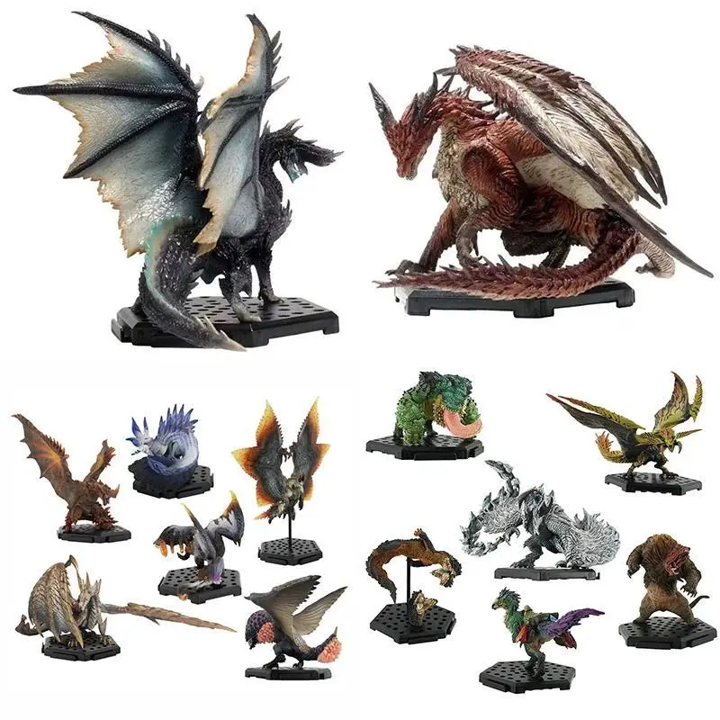 Monster Hunter World Iceborne NEW Figure MALZENO AMATSU ZINOGRE RATHALOS MIZUTSUNE Dragon Action Figure Decoration Toy Model