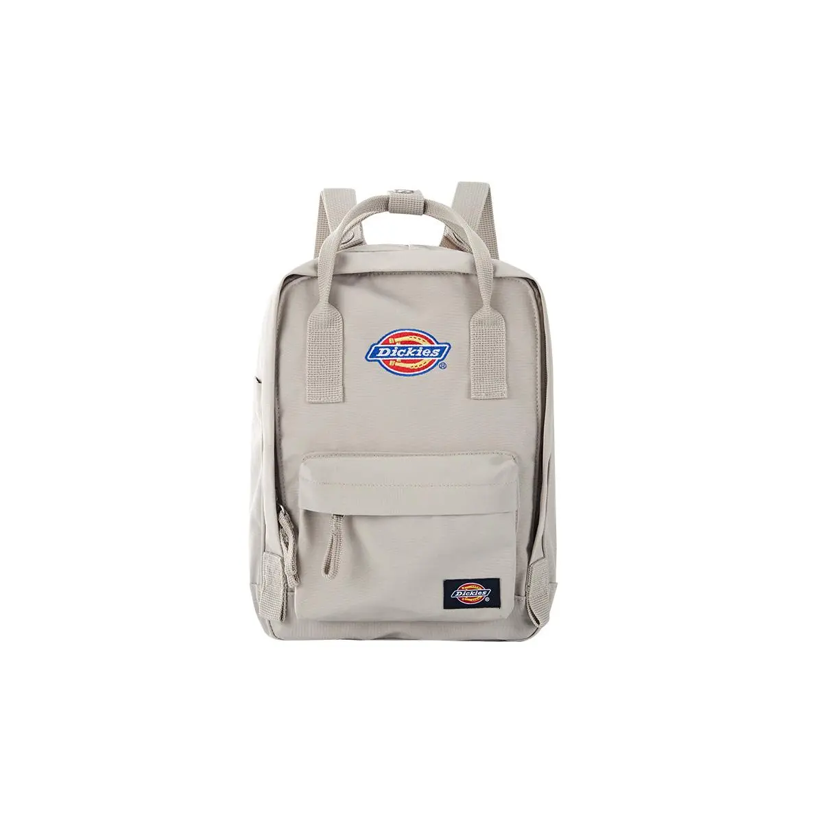 Dickies Cute Campus-Style Polyester Backpack for Women in Marble Gray