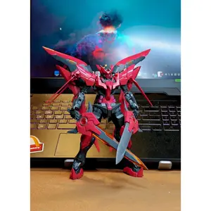 Hg 1/144 Bf Exia Dark Matter Assembly Model Kit Action Figures Doll Toys Mecha Figurine Collect Decor Ornaments Otaku Cool Gifts