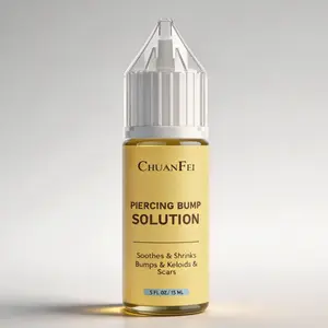 Natural Oil for Piercing Scar Removal, 15ML Gentle Mixture with Rosemary Tea Tree Oil, Soothes Piercings, Scars, and Keloids