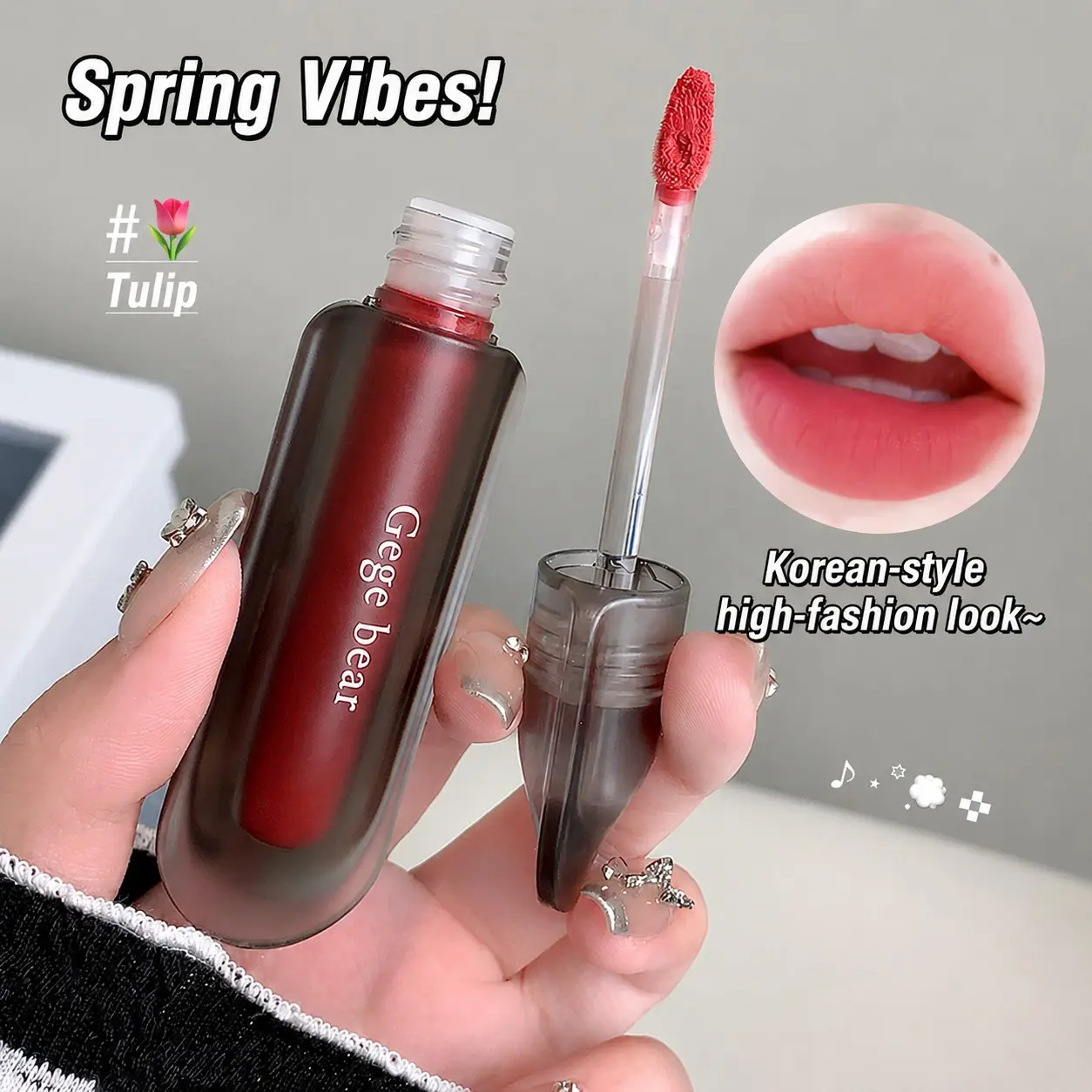 Mauve Velvet Fog Lipstick Matte Pure Desire Colorful Autumn Winter Lip Gloss Rich Long-Lasting Color Lock