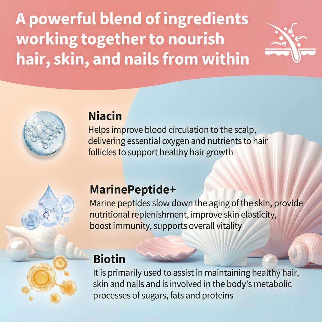 HiPlus 2-pack Women's Hair Gummies with Collagen Biotin Zinc Vitamin C & Iron Supports Hair Strength and Volume for Thinning Hair Vegan Healthcare Daily Wellness Pineapple Flavor HiPlus 2-pack Women's Hair Gummies with Collagen Biotin Zinc Vitamin C & Iron Supports Hair Strength and Volume for Thinning Hair Vegan Healthcare Daily Wellness Pineapple Flavor