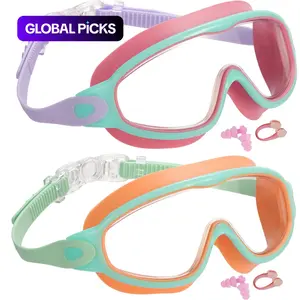 Adult Swimming Goggles Sport Waterproof Anti-Fog UV Protection, Professional Silicone Comfortable Swim Glasses, Durable & Clear Vision, Swimming Accessories