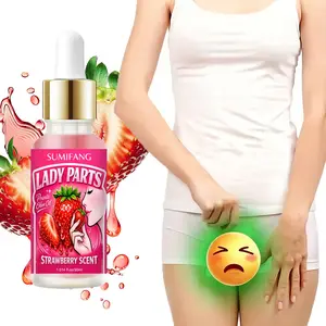 SUMIFANG Intimate Care Essence Oil (30ml) – A sweet strawberry-scented intimate care oil formulated with collagen and niacinamide; it eliminates odors, alleviates feelings of laxity and fatigue, and deeply nourishes sensitive skin.