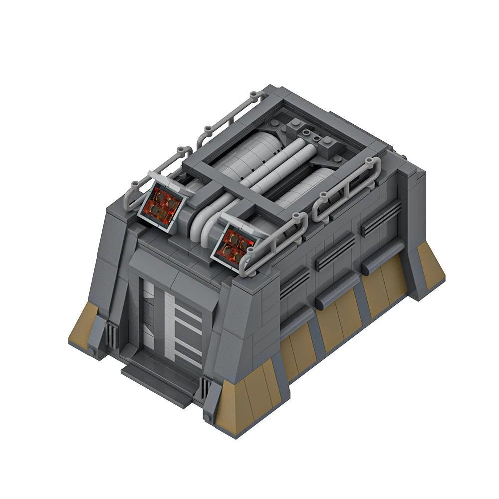 Gobricks MOC Helldivers 2 Super Destroyer Bricks Model EX Emancipator Exosuit Building Blocks Pelican-1 Shuttle DIY Assemble Toy