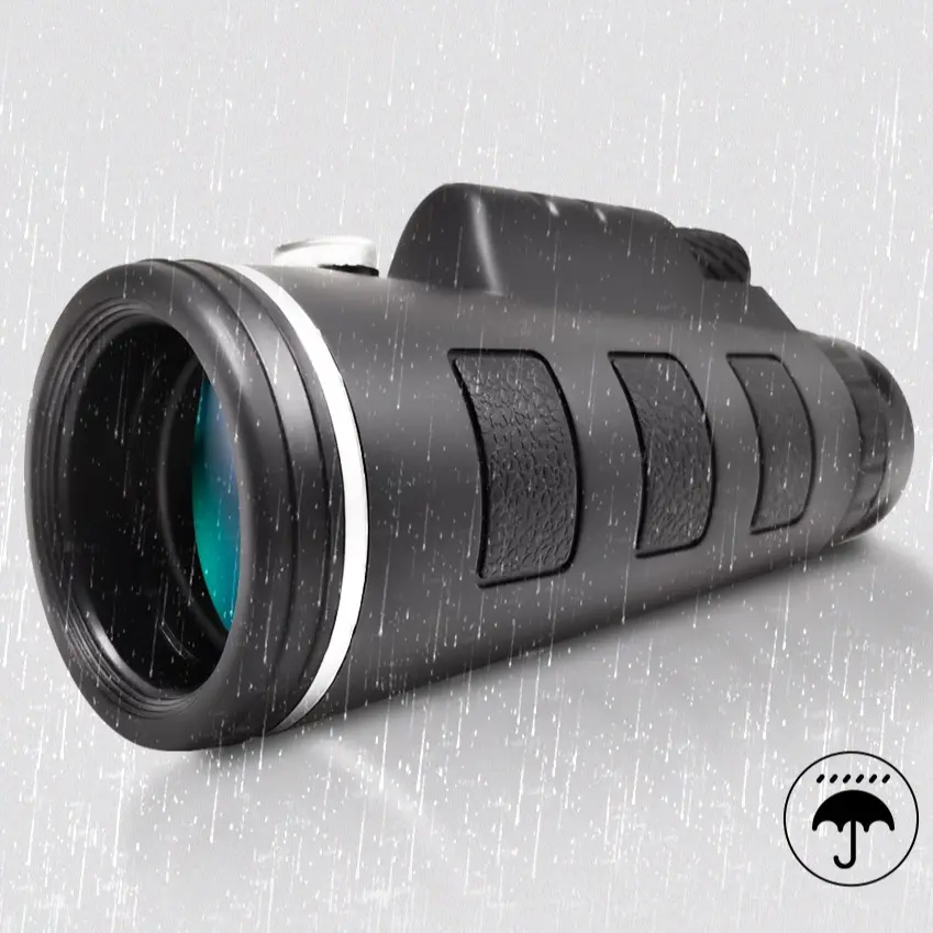 10x42 Single Tube Monocular Portable Travel Telescope, Anti-Slip Design, Comfortable Grip, High-Definition Imaging, Ideal for Office and Teaching, Perfect for Students
