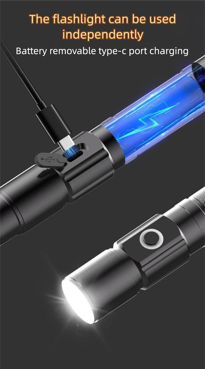 Laser Sword Walking Stick with Ultra-Bright LED Light| Rechargeable & Waterproof Hiking Staff for Seniors & Outdoor Enthusiasts, Perfect for Night Hiking, Camping, and Safe Exploration in The Dark