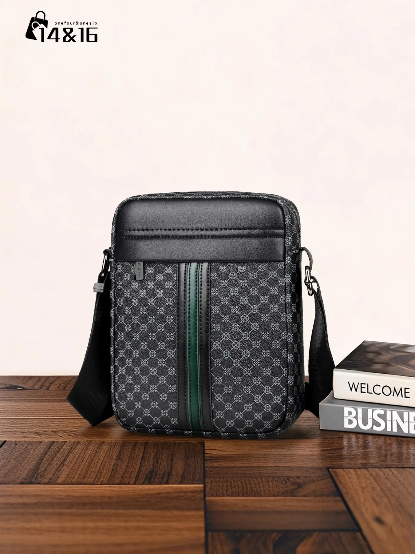 Men's Casual Large Capacity Messenger Bag Slingbag, Unisex Nylon, Perfect for Holidays and Travel, Ideal Gift for Men and Friends