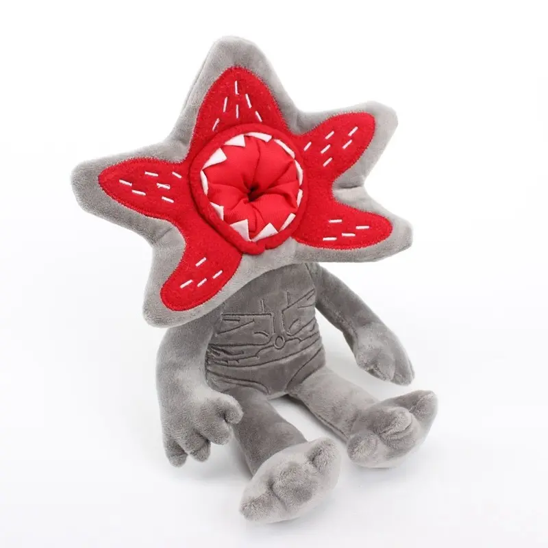 Stranger Things Demogorgon Plush Toy, Halloween Monster Decoration, Perfect Gift for Kids, Spooky Flower Shape Horror Figure