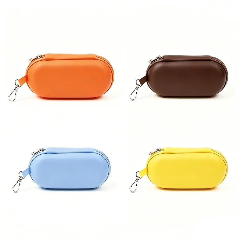 EVA Glasses Case – Hard-Shell, Scratch-Resistant Eyewear Storage Case – Portable Organizer – Perfect as a Gift for Father's Day, Valentine's Day, or for Women
