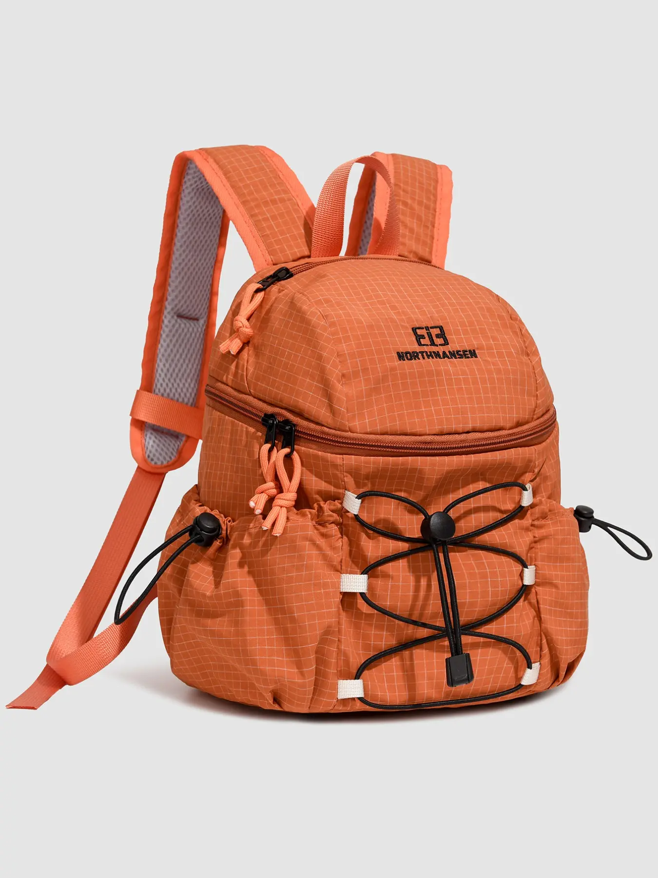 Mini Lightweight Hiking Backpack, Small Grid Nylon Travel Daypack, Casual Outdoor Sport Backpack for Women Girls, Day Trip Camping Cycling Backpack Gift