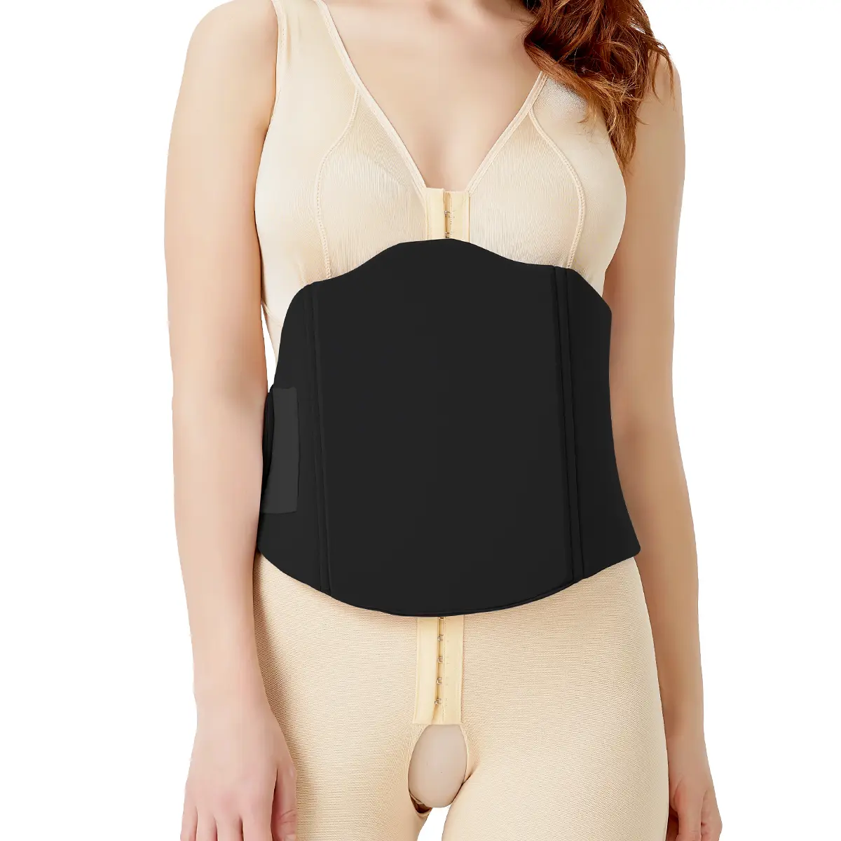 Women's Shapewear 360° Foam Pads, Black, Consistent Compression, Targeted Support for Smoother, Contoured Appearance Under Compression Garments