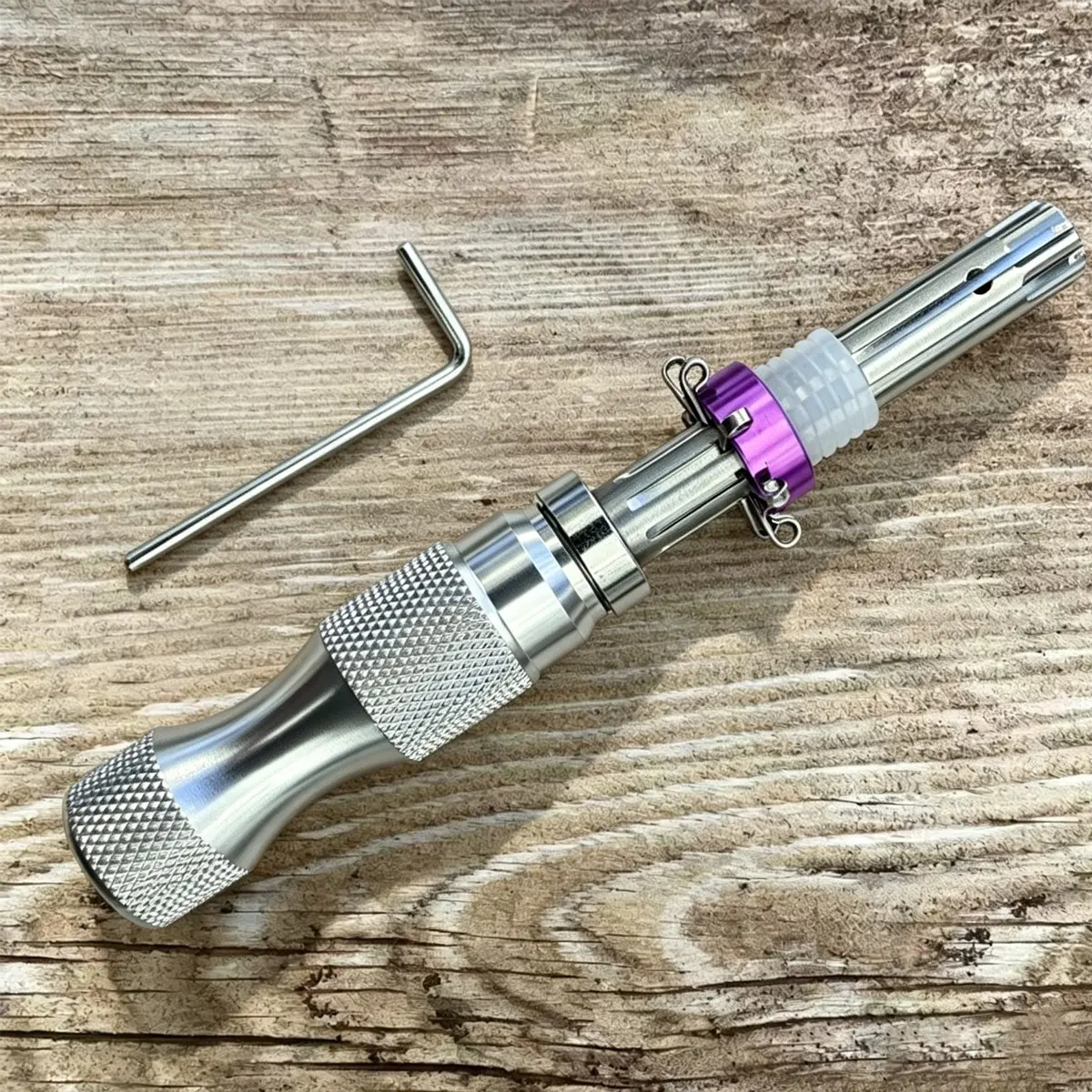 Tubular hand‑tool, 7.5mm multi‑function 7‑pin tool, multi‑position adjustment, one‑click reset, non‑slip grip