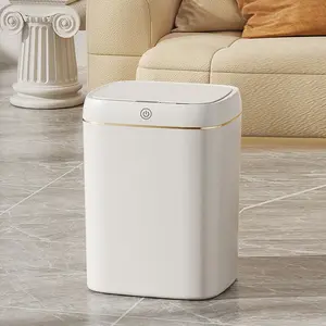Trash Can Sensor Automatic Household Bin Bathroom Toilet Narrow Kitchen Garbage#fathersdaygift