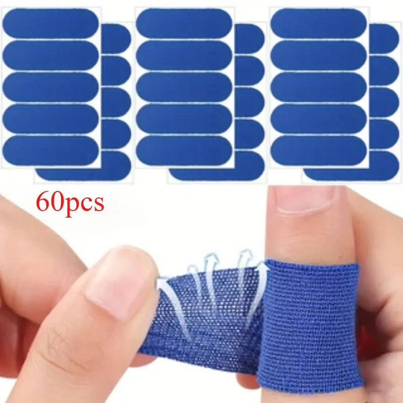 60PCS Sports Finger Protective Tape - Anti-Friction Skin Tone Tape with Flexible Grip, Thumb Support Wraps for Bowling, Gym, Outdoor Sports, Gym Training, Bowling Grip, Flexible Wrap