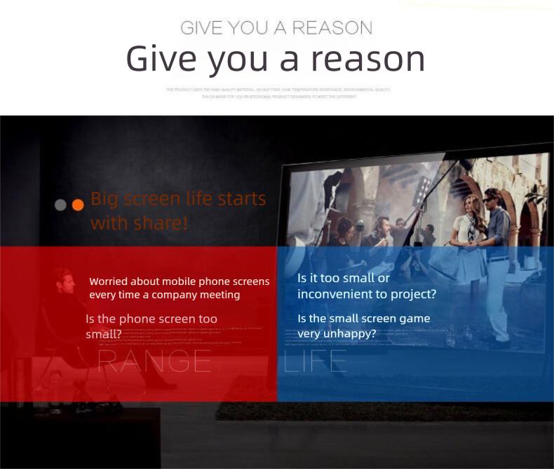 G-2 wireless screen sharing device mobile phone WiFi high-definition HDMI screen projection hdmi body treasure same frequency device