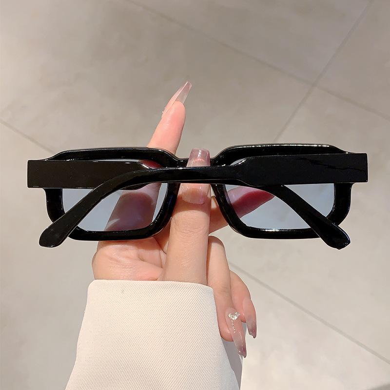 6 - Pack Vintage Rectangle Frame Sunglasses for Men & Women – Retro Fashion Sun Glasses with UV400 Protection, Luxury Design Eyewear