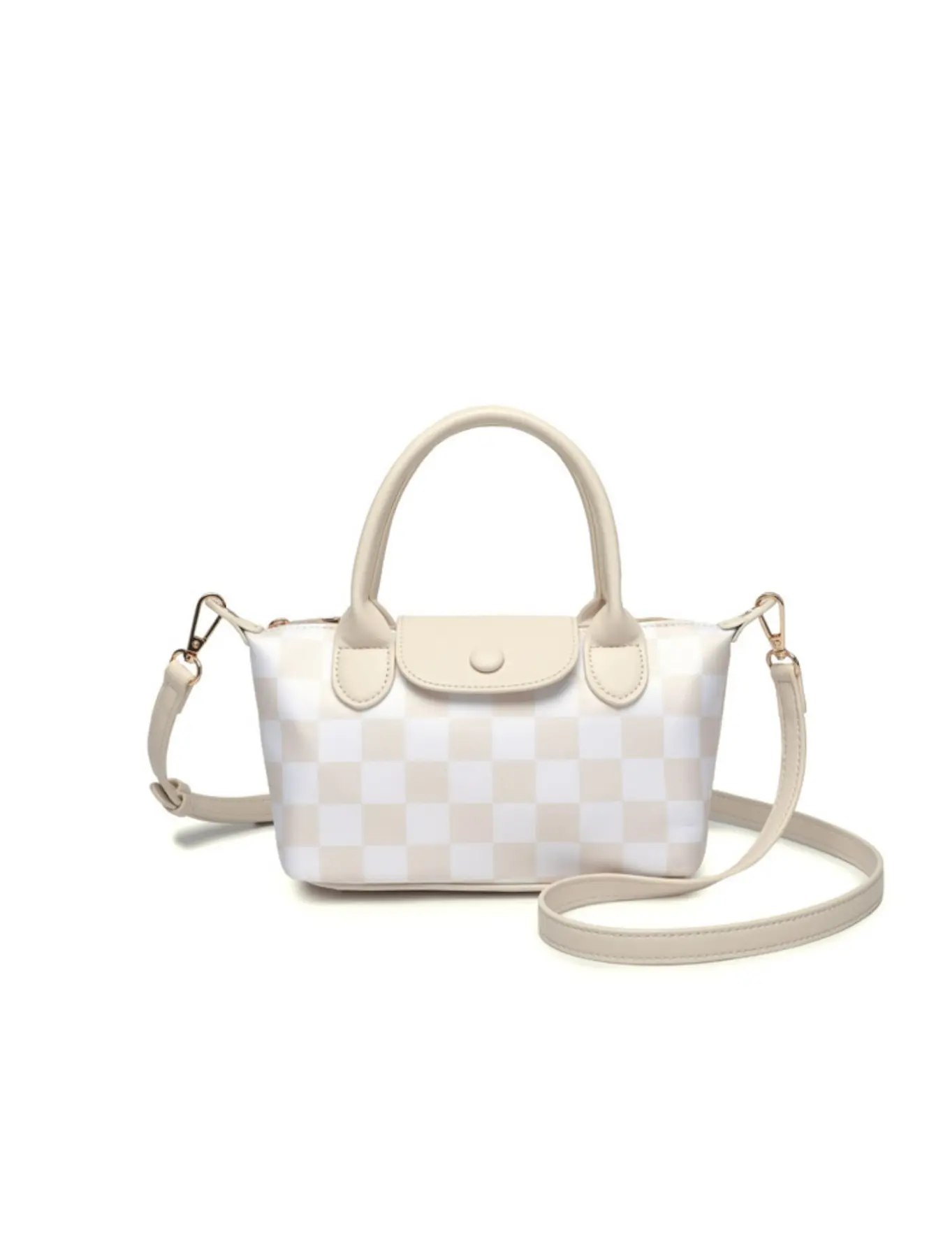 Checkered Fashion Dragon Brand Bag, High-End Handbag, New Lightweight Shoulder Bag, Women's Crossbody Bag, All Seasons