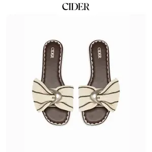 Cider BUCKLE SQUARE TOE SLIPPERS