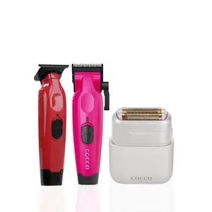Professional Men’s Grooming Bundle – Hyper Veloce Trimmer, Hyper Veloce Clipper & Impacto Close-Shave Shaver for Precision Styling
