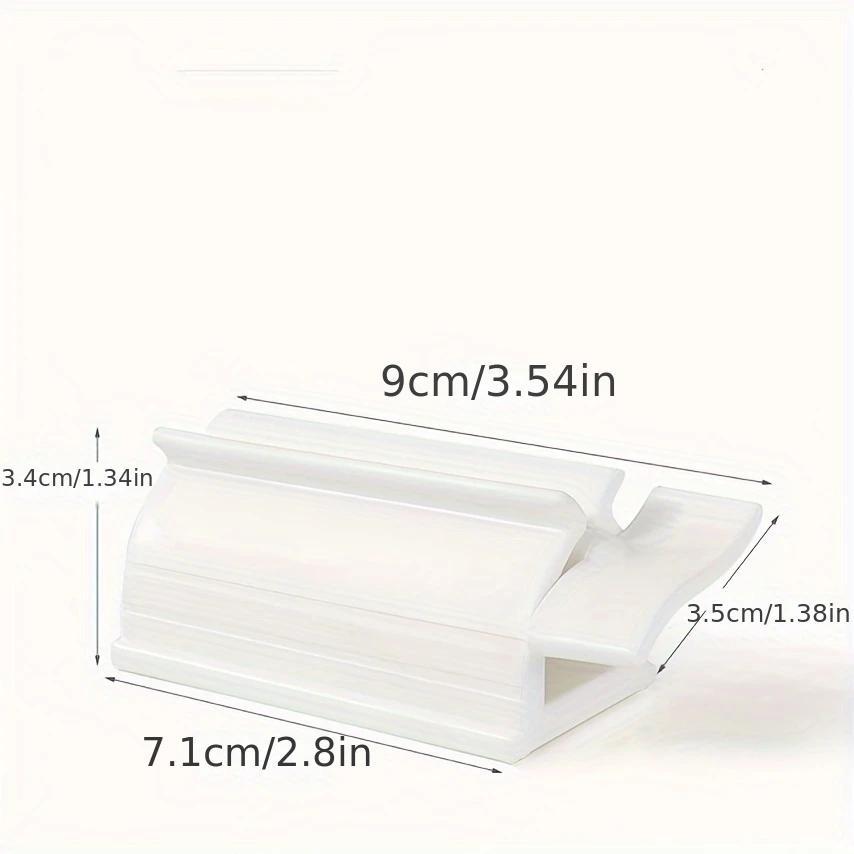 2-Pack Easy Squeeze Toothpaste Dispenser with Cute Big Mouth Design, Manual Bathroom Accessory for Easy Toothpaste Use