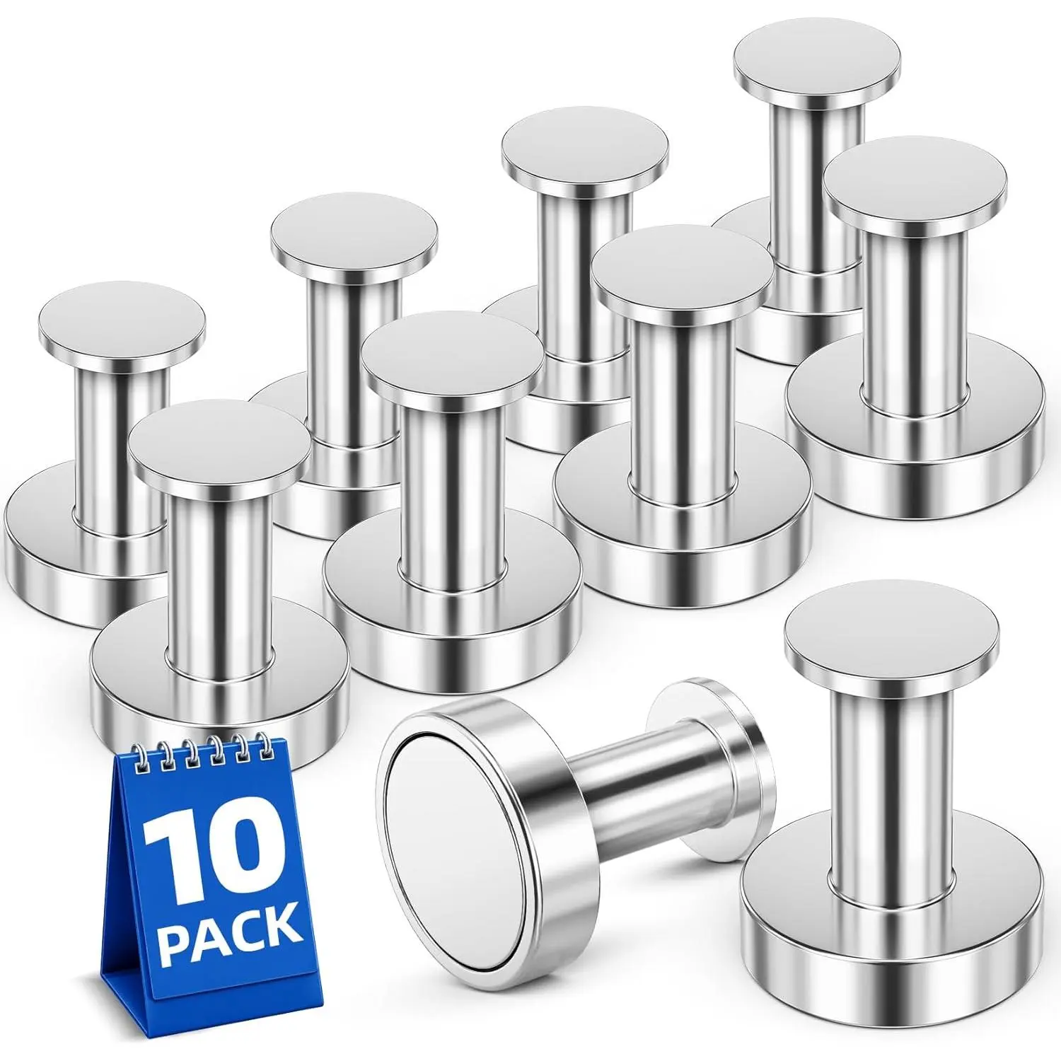 Magnetic Hooks for Cruise Cabins, 150lb Extra Strong Magnetic Hooks Heavy Duty, Cruise Door Magnets with Hooks for Hanging, Heavy Duty Magnets for Locker, Classroom, Coat, Wreath, 10 Pack