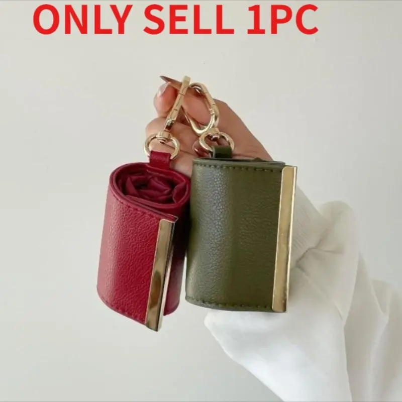 Foldable Keychain Shopping Bag Large Capacity Reusable Environmentally Friendly Handbag Pendant Eco Friendly Totes