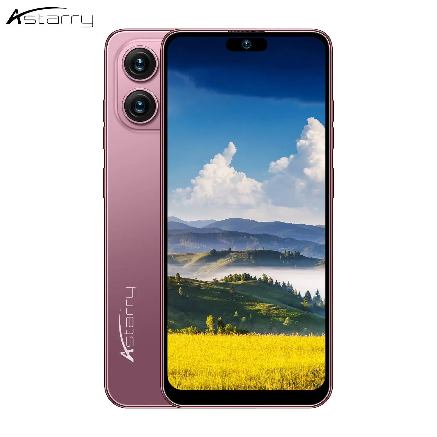 Astarry- Large Screen Smartphone 4g 17 Pro Max, 6.93-Inch Screen, 6gb+64GB Storage, 5000mah Battery, Android 12, Dual Sim, Face & Fingerprint Unlock