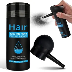 ALIVER Hair Fiber Spray, Hair Powder for thinning hair, features ultra-fine fibers that fill in receding hairlines and thinning areas on the crown, instantly creating thicker hair. It is water- and sweat-resistant and stays in place during daily ac