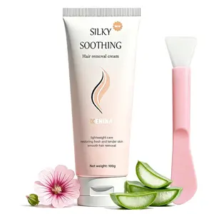 Women's Painless Gentle Hair Removal Cream, Sensitive Skin Safe for Intimate Bikini, Legs, Arms, Underarms, Stomach, Comes with Spatula Applicator, 1 Pack