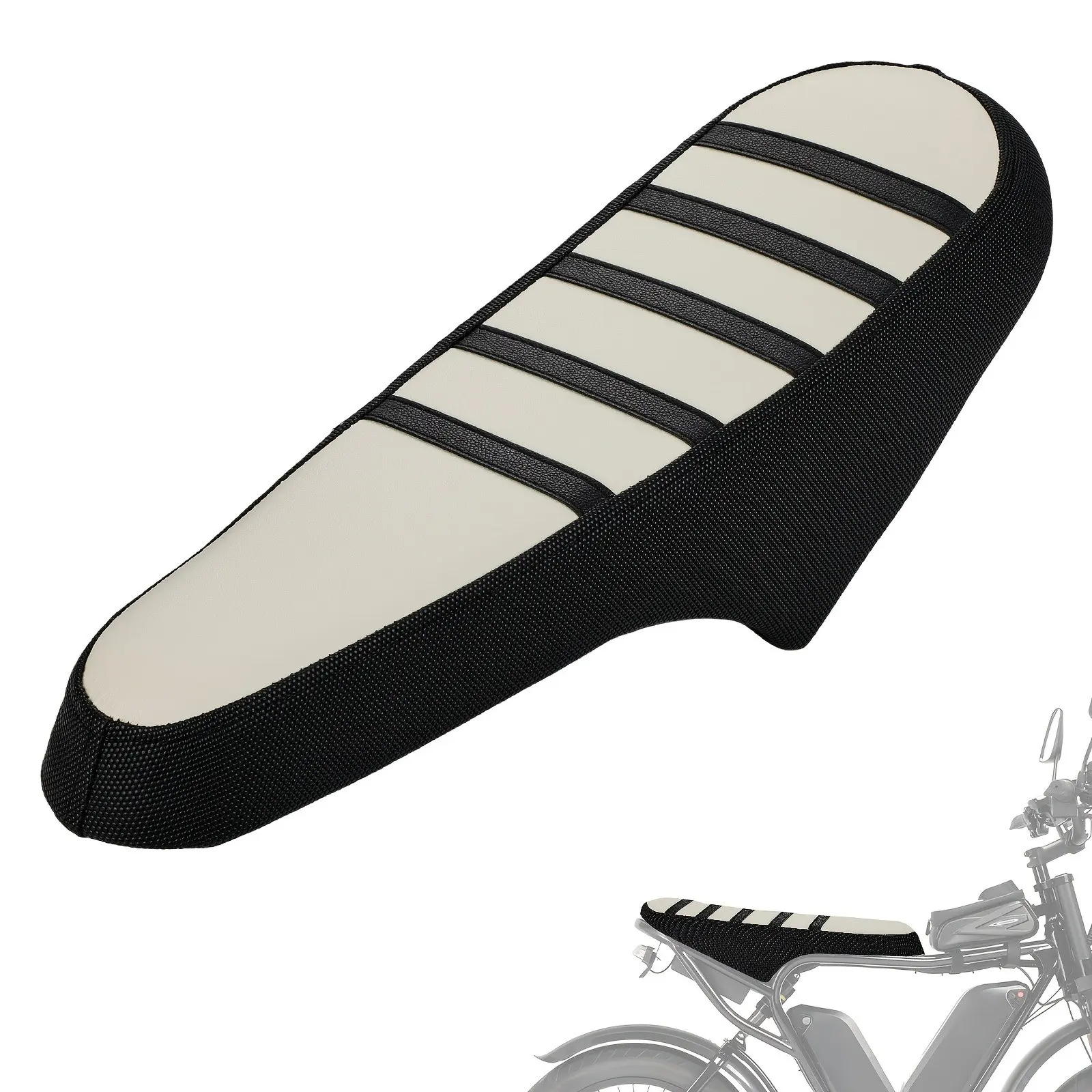 Electric Dirt Bike Non-Slip Soft Seat Cover, Compatible with Ridstar Q20/q20 Pro Lite, Durable & Comfortable, Perfect for E-Bikes