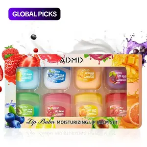 A variety of fruity lip gloss, night lip balm, colorless lipstick, moisturizing and nourishing lip mask, party gifts, graduation wedding season gifts, small and convenient, easy to carry, high appearance