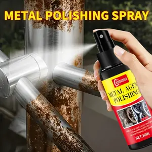 Metal Rust Remover Spray, Powerful Rust Removal, Quick Action, Suitable for Car Bolts, Automotive Rust Remover, Restores Original Shine, Effective Metal Cleaning Solution