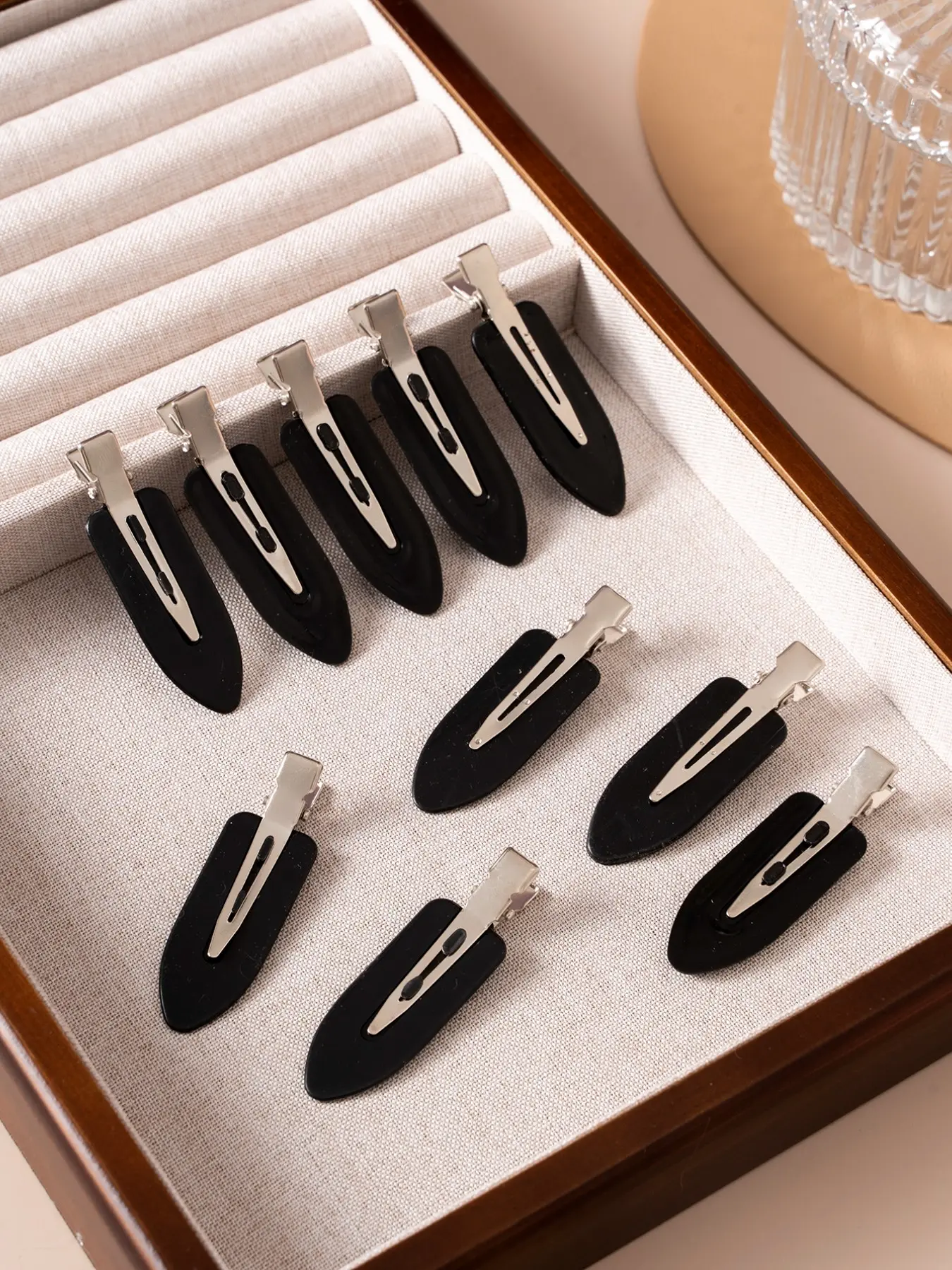 10pcs/set No Bend Seamless Hair Clips Side Bangs Barrette Makeup Washing Face Accessories Women Girls Styling Hairpins Fashion Hair Accessories