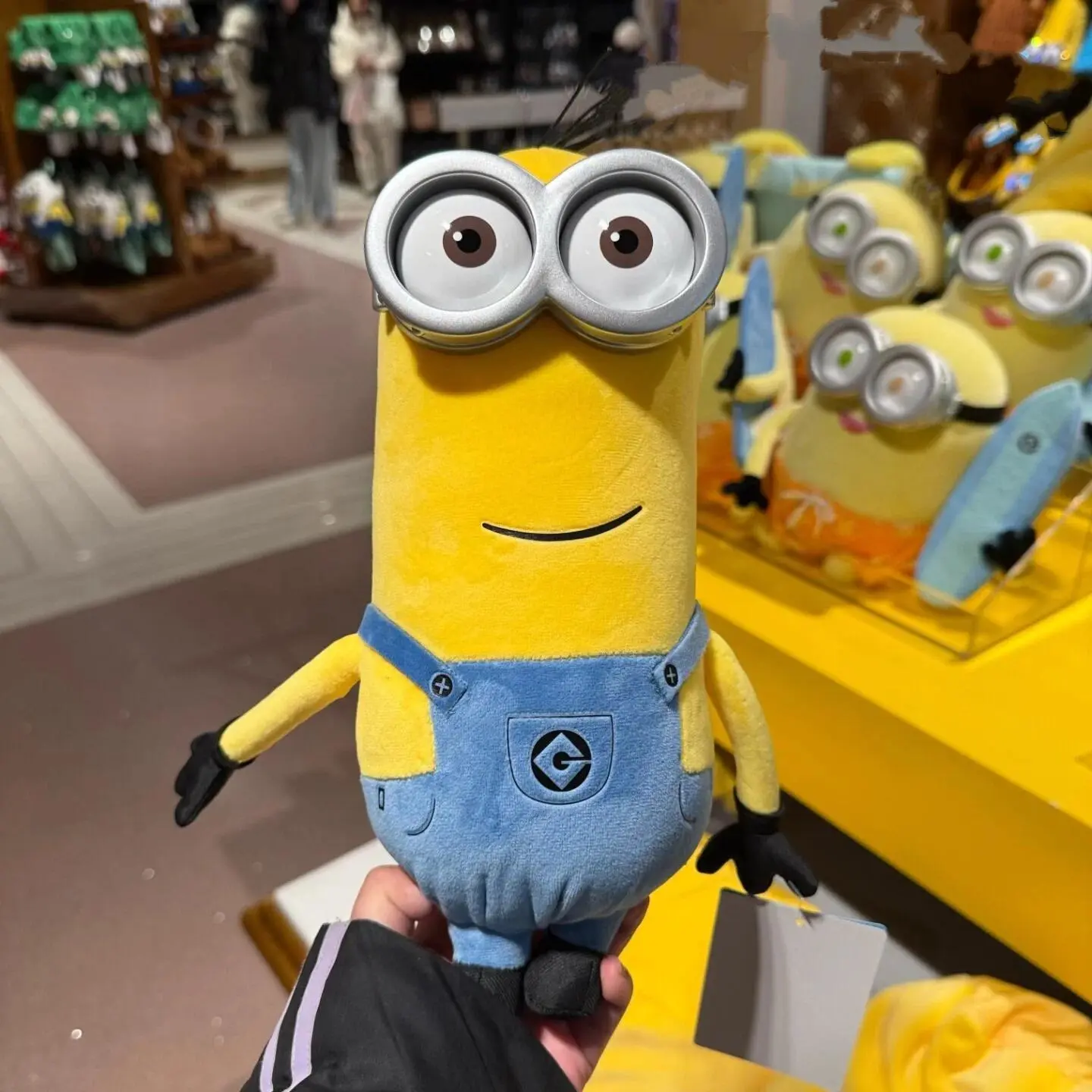 Original Bob, Kevin, and Stuart plush toys from Universal Beijing Resort, perfect as a kids' birthday gift or travel souvenir