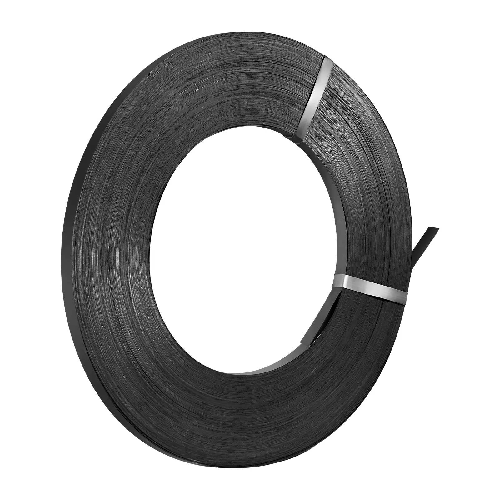 Steel Strapping Coil, 3/4 inx 0.02 inx 1640 ft, Metal Strapping Banding Roll Withstands Harsh Environment, 1700 lbs Break Strength, Heavy Duty Banding Pallet Strap Coil for Pallet Packing