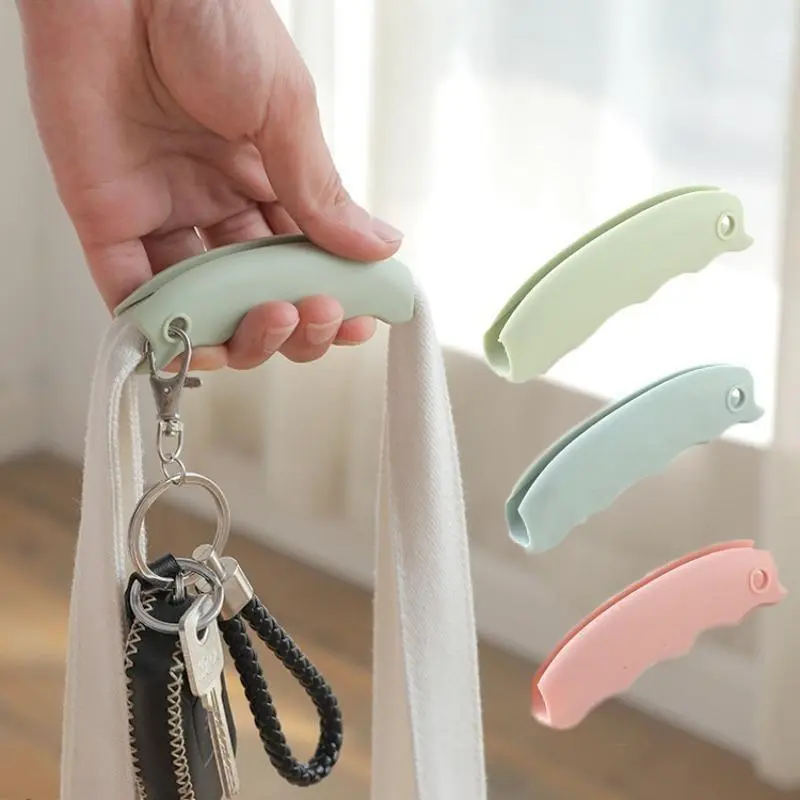 Portable Plastic Grocery Bag Carrier Handle, Anti-Pinch Shopping Tote Bag Grip, Labor-Saving Hand Carrier for Supermarket Shopping Bags