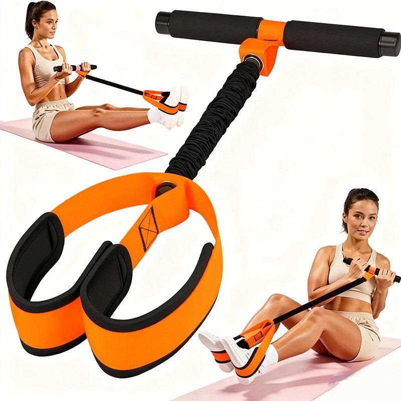 Pedal pull device Home fitness training Leg abdominal muscle training Elastic rope Foot stepping tension rope