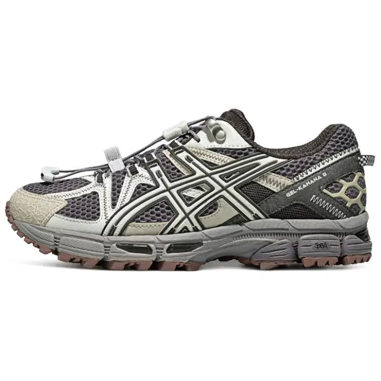 ASICS Gel-Kahana 8 FL Women's Low-Top Trail Running Shoes in Silver Gray - Comfortable, Versatile, Durable, Breathable, and Responsive Trending Shoes, House White Official Shoes to Get / Maison Mihara
