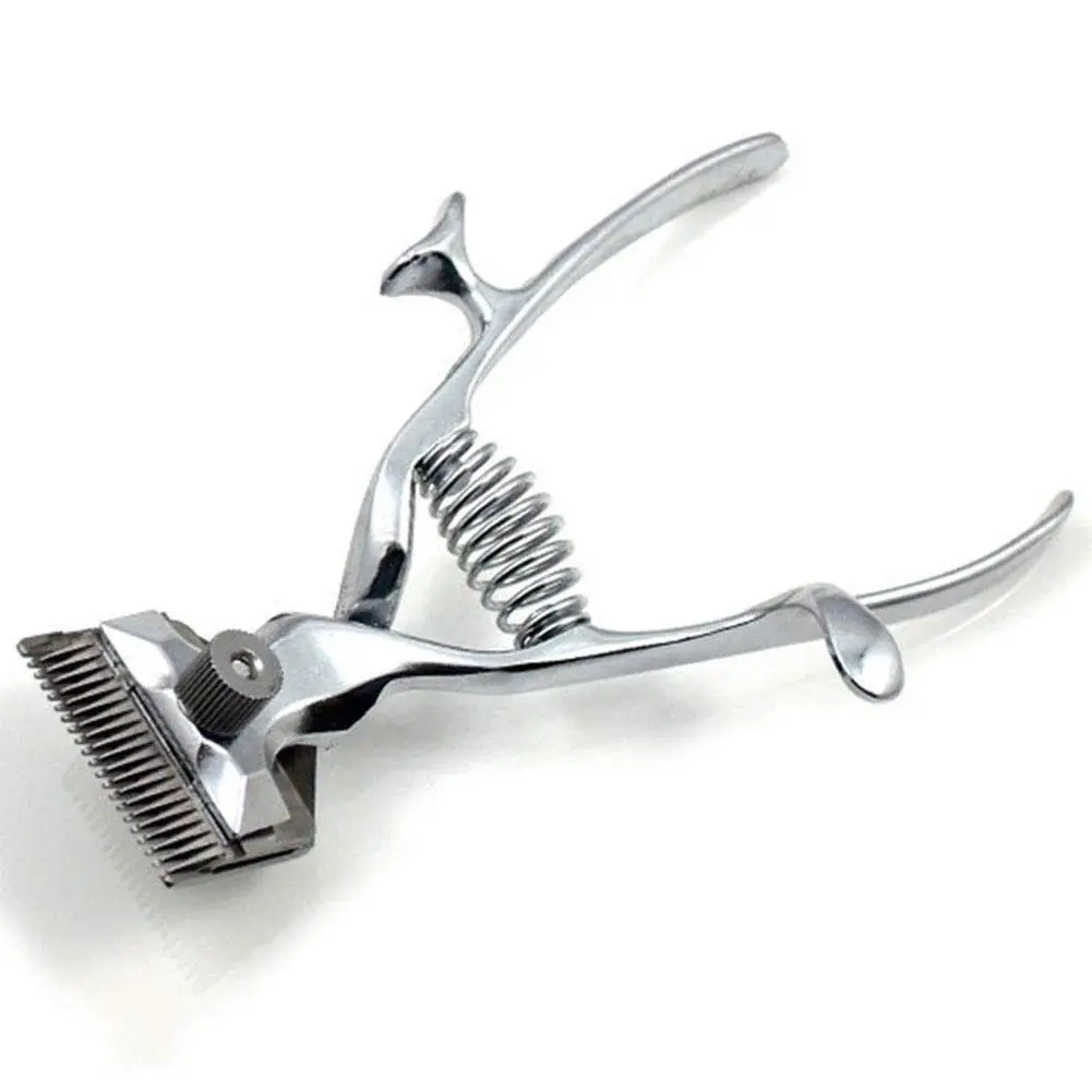 Garvee Manual Hair Clipper, very quiet, for pets, clipper and comb for dog and cat grooming, ergonomic and safe design