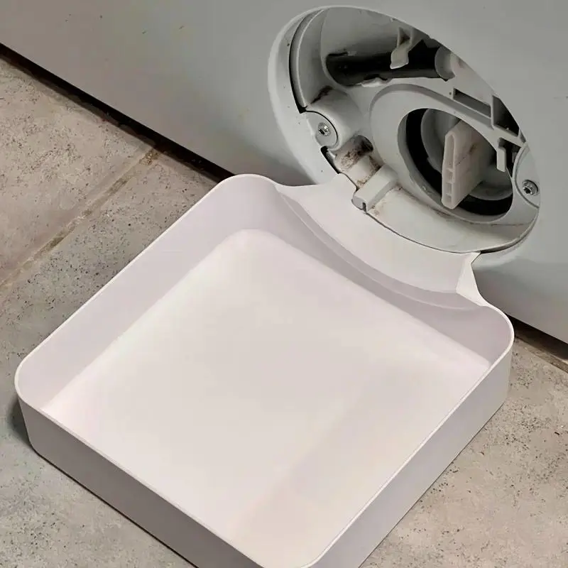 Washing Machine Drain Tray, Washer Floor Protection Pan for Laundry Room and Home Use