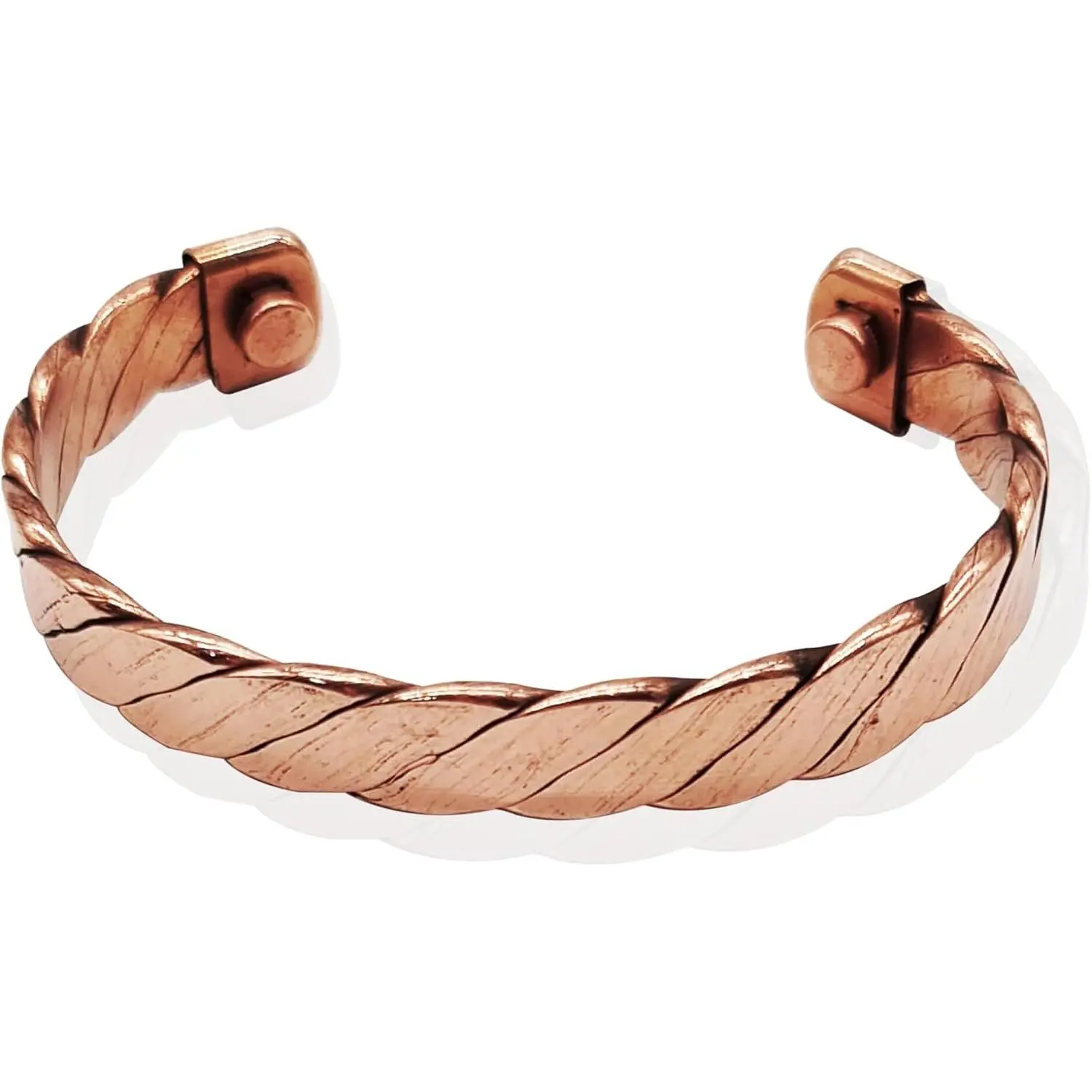 ® Traditional Copper Bracelet Easy Adjustable | Copper Cuff Bracelet Kada for Men & Women.
