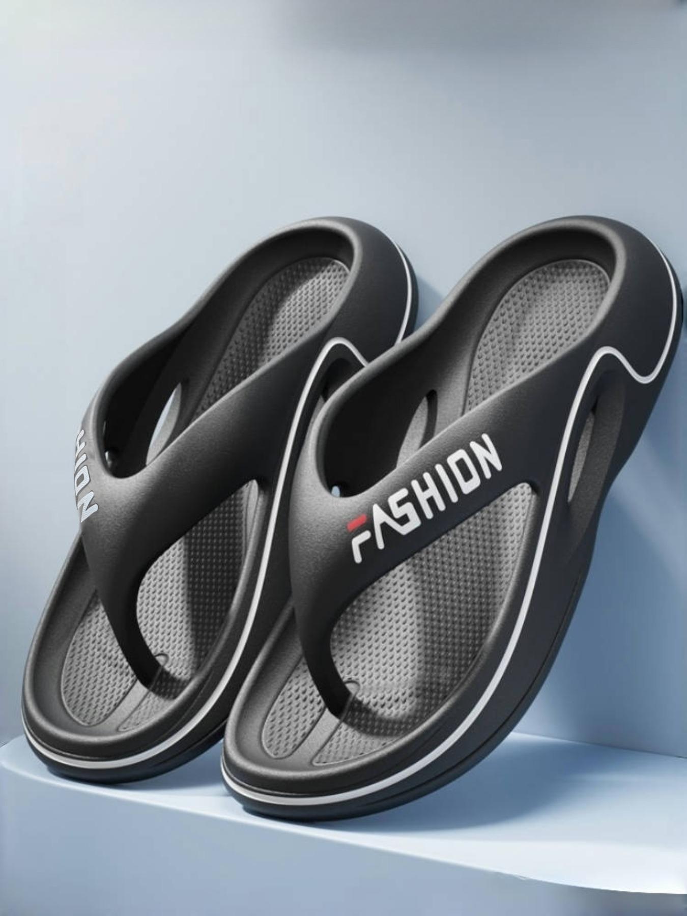 Unisex's Solid Color Orthotic Slides, Casual Comfortable Breathable Beach Sandals, Foot Care Slippers for Indoor & Outdoor Wear