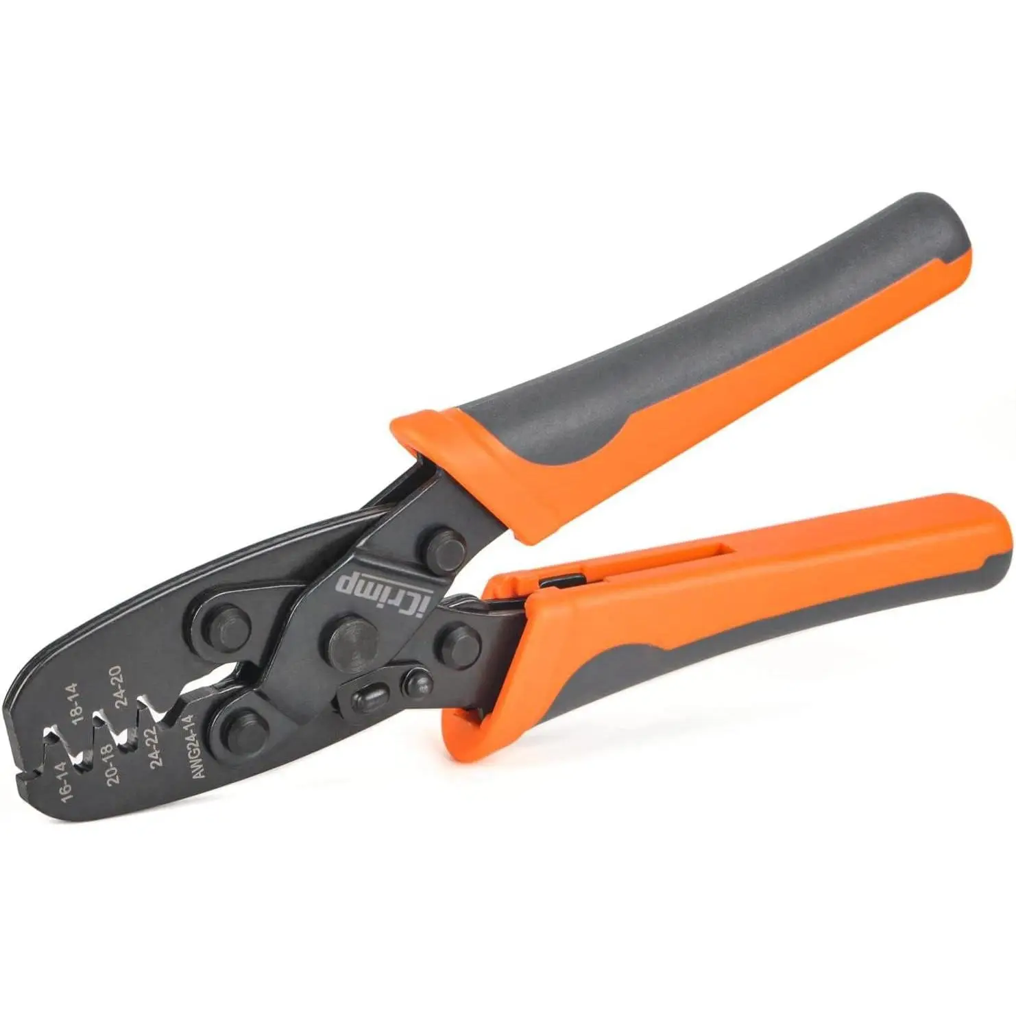 iCrimp Open Barrel Terminal Crimping Tool for Molex Style DELPHI AMP TYCO Deutsch Terminals , Molex Crimping Tool,24-14 AWG