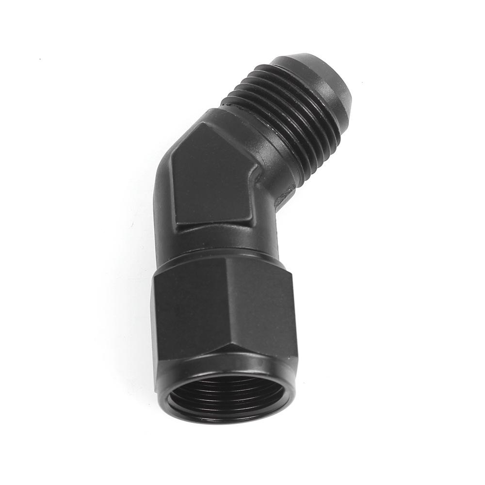 Automotive parts aluminum alloy male-female connector conversion screw forged oil-cooled conversion connector