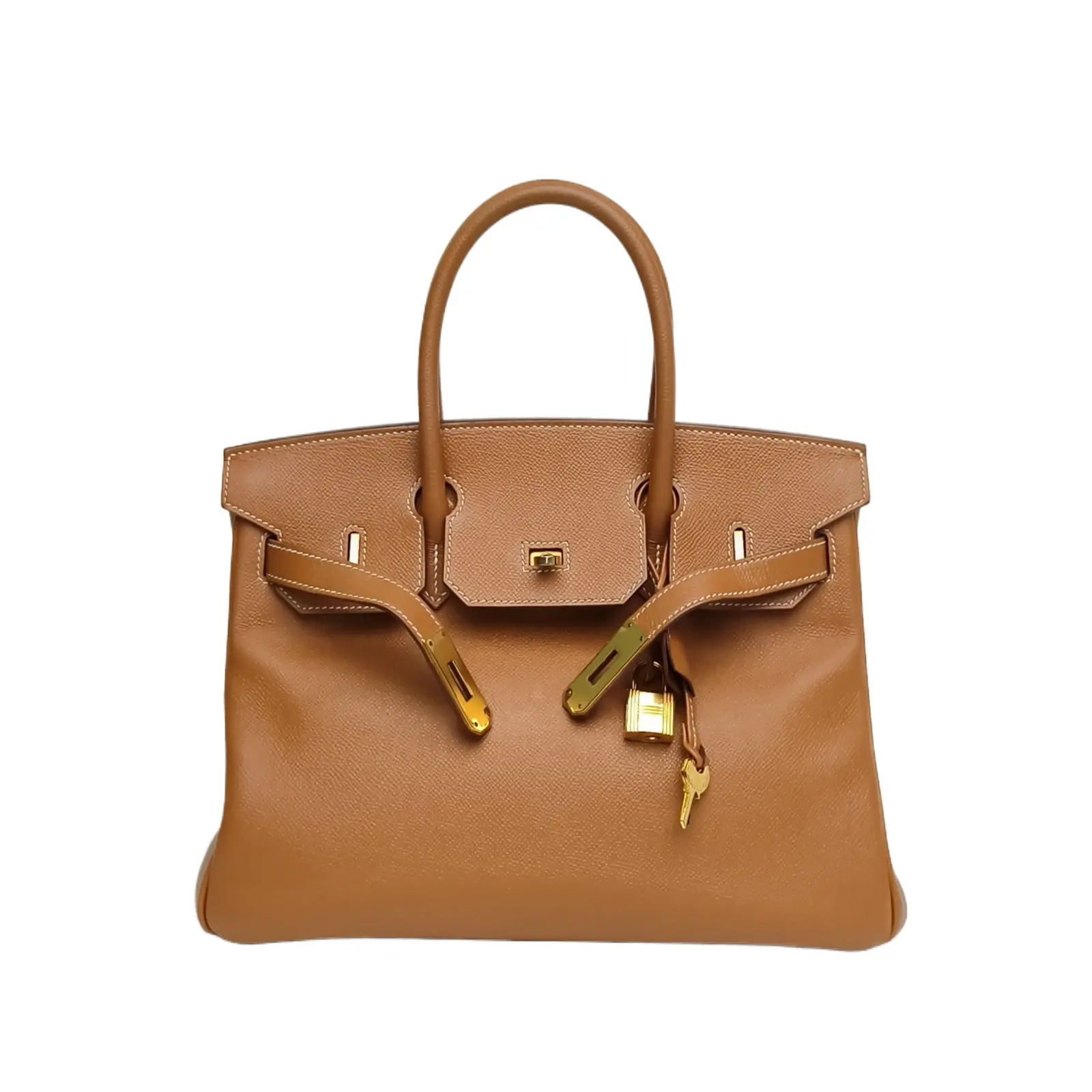 Pre-owned HERMÈS HERMES Birkin 30 Gold(37) Epsom Leather P226562063