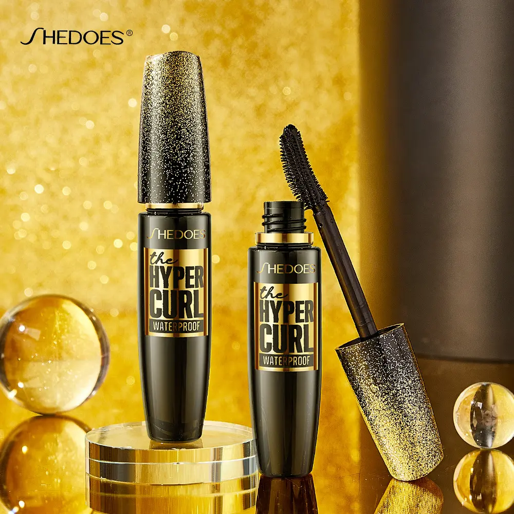 Waterproof Sweat Resistant Mascara, Volumizing & Lengthening Lashes, Transfer Proof No Panda Eyes All Day Lash Cosmetic warm eyelash melashes beauty makeup