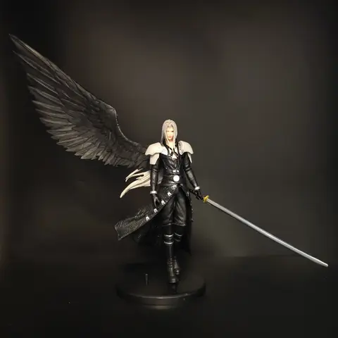 New Final Fantasy Sephiroth Angel Model Figure, Collectible Handmade Statue, Perfect Gift for Fans, High-Quality Detailing, Collectible PVC Figure, Figurine, Collectible Figurines